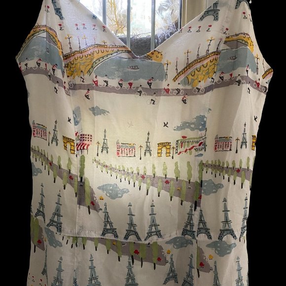 Gorgeous 100% cotton vintage For Joseph "Paris" Dress size M - Picture 2 of 6